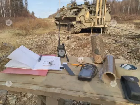 Геологическое обследование участков ВСТО-1
